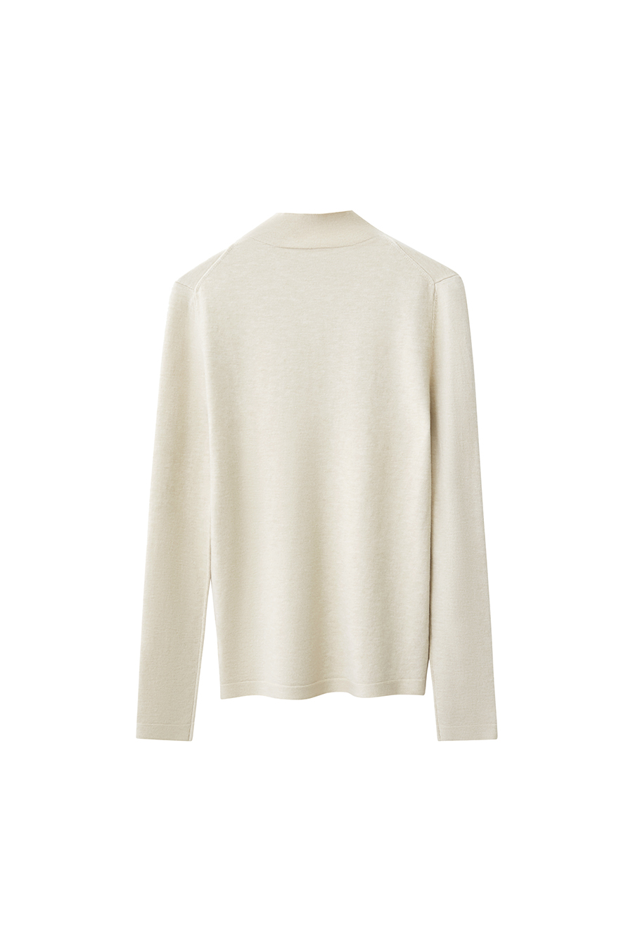 Mock Neck Slim Sweater|AMII-AMII.com