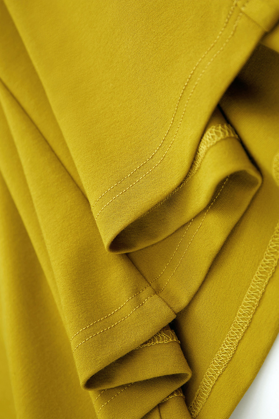 Paneled Slim Fit V-Neck Dress|AMII-AMII.com