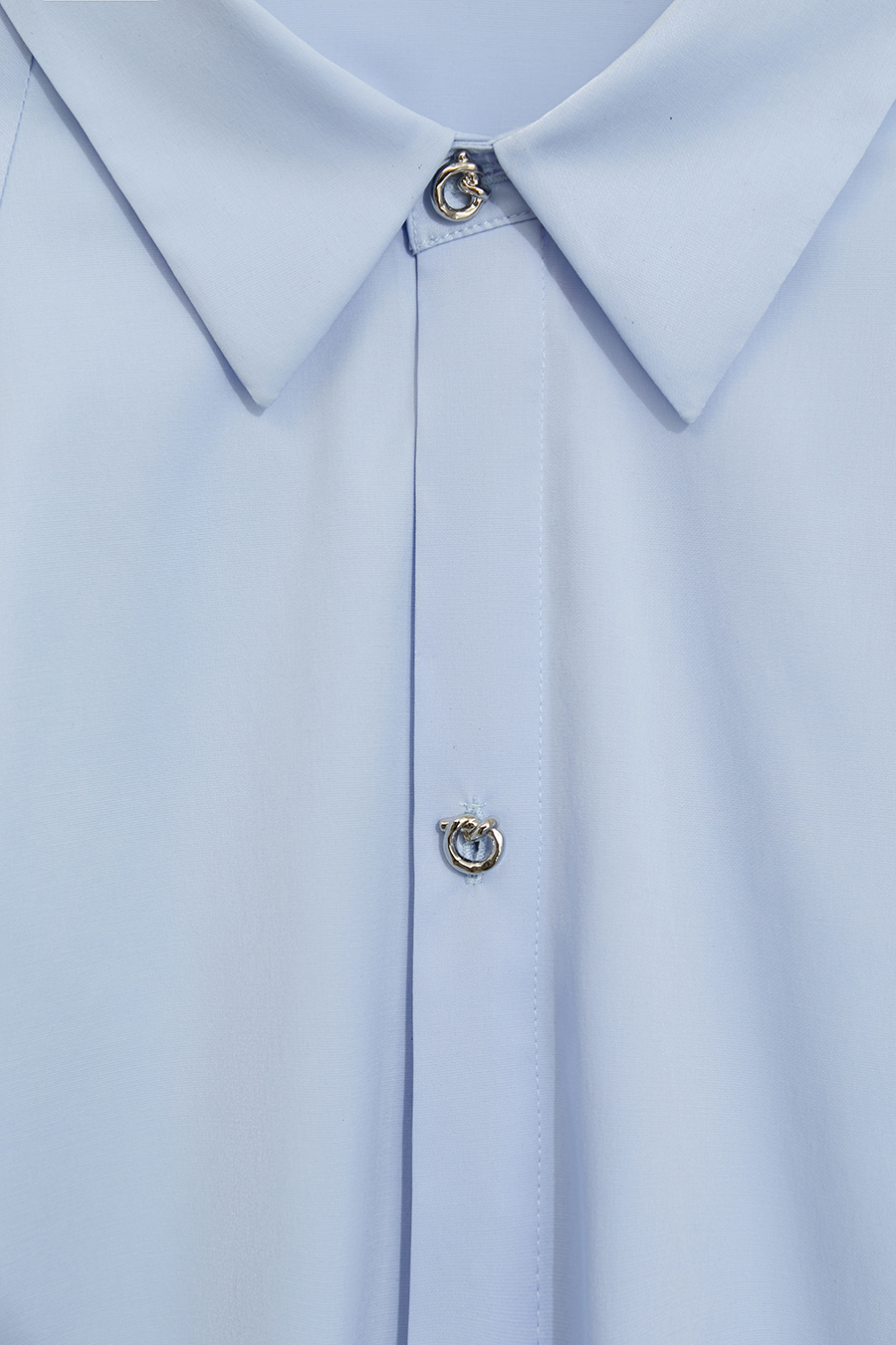 Art Button Lantern Sleeve Shirt|AMII-AMII.com