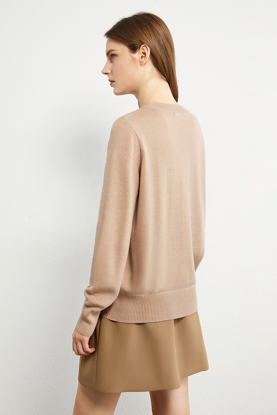 Irregular Design Loose Sweater|AMII-AMII.com