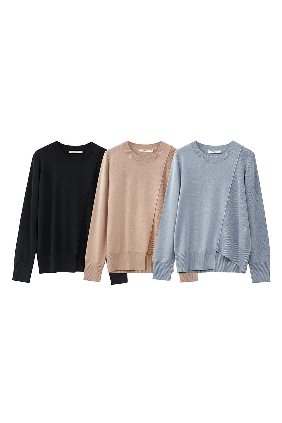 Irregular Design Loose Sweater|AMII-AMII.com