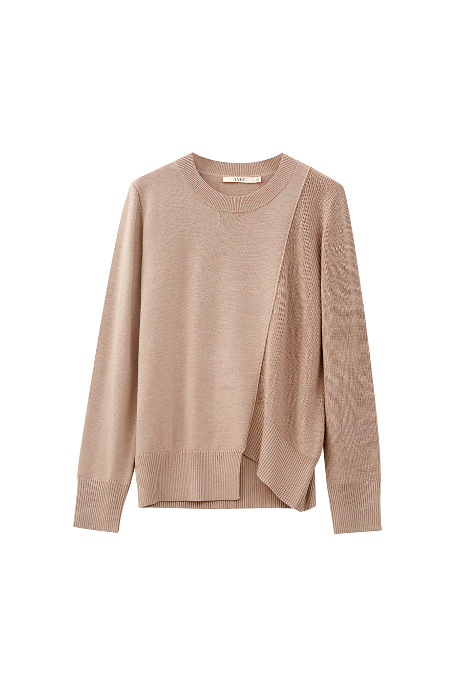 Irregular Design Loose Sweater|AMII-AMII.com