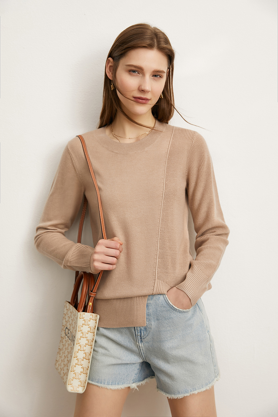 Irregular Design Loose Sweater|AMII-AMII.com