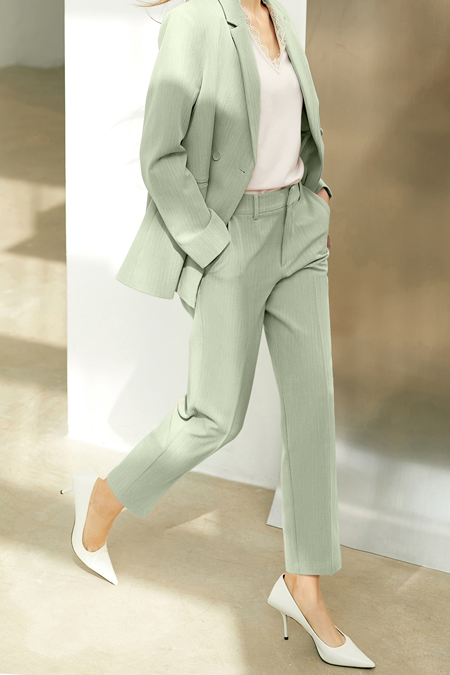Suit Casual Nine - pants Set|AMII-AMII.com