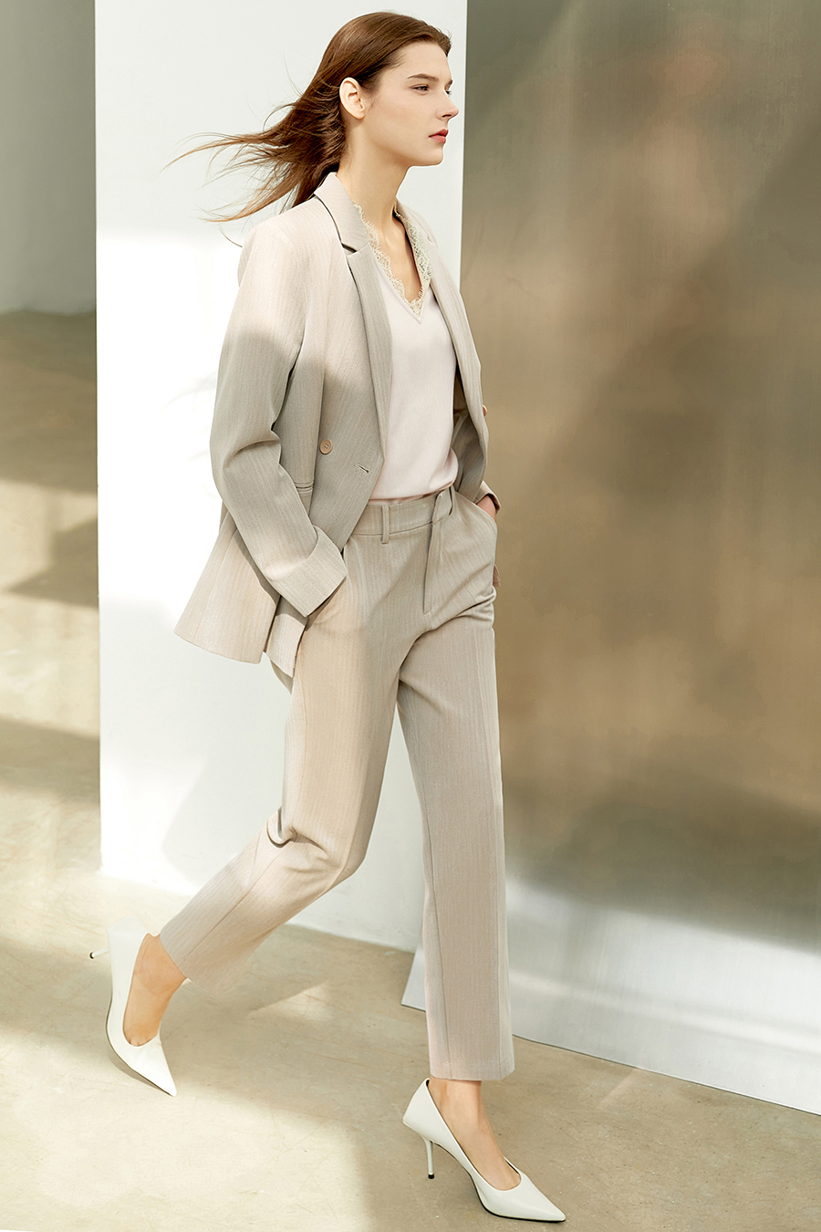 Suit Casual Nine - pants Set|AMII-AMII.com