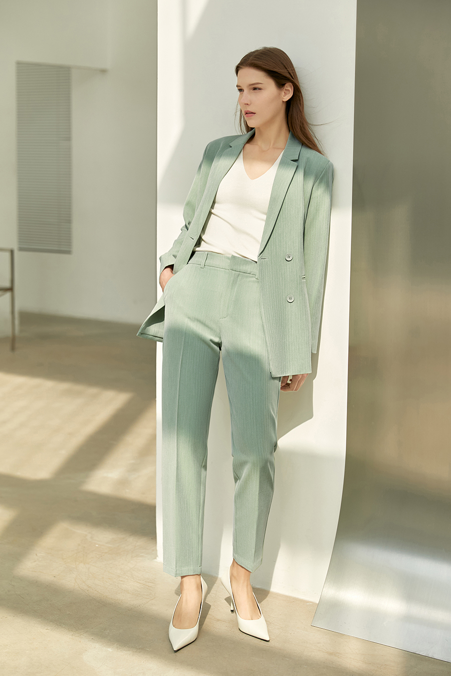 Suit Casual Nine - pants Set|AMII-AMII.com