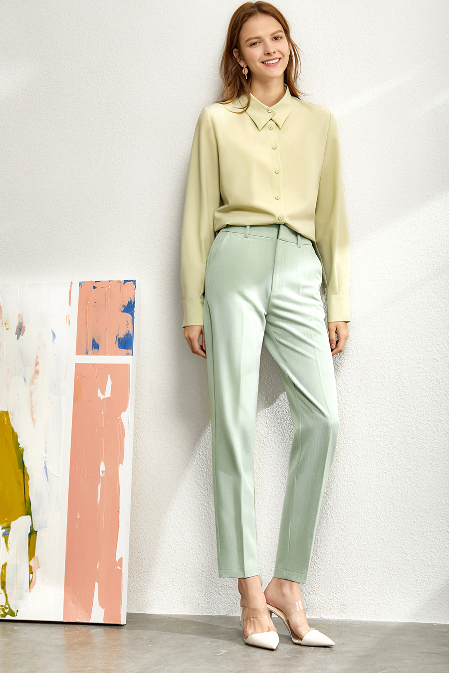 Suit Casual Nine - pants Set|AMII-AMII.com