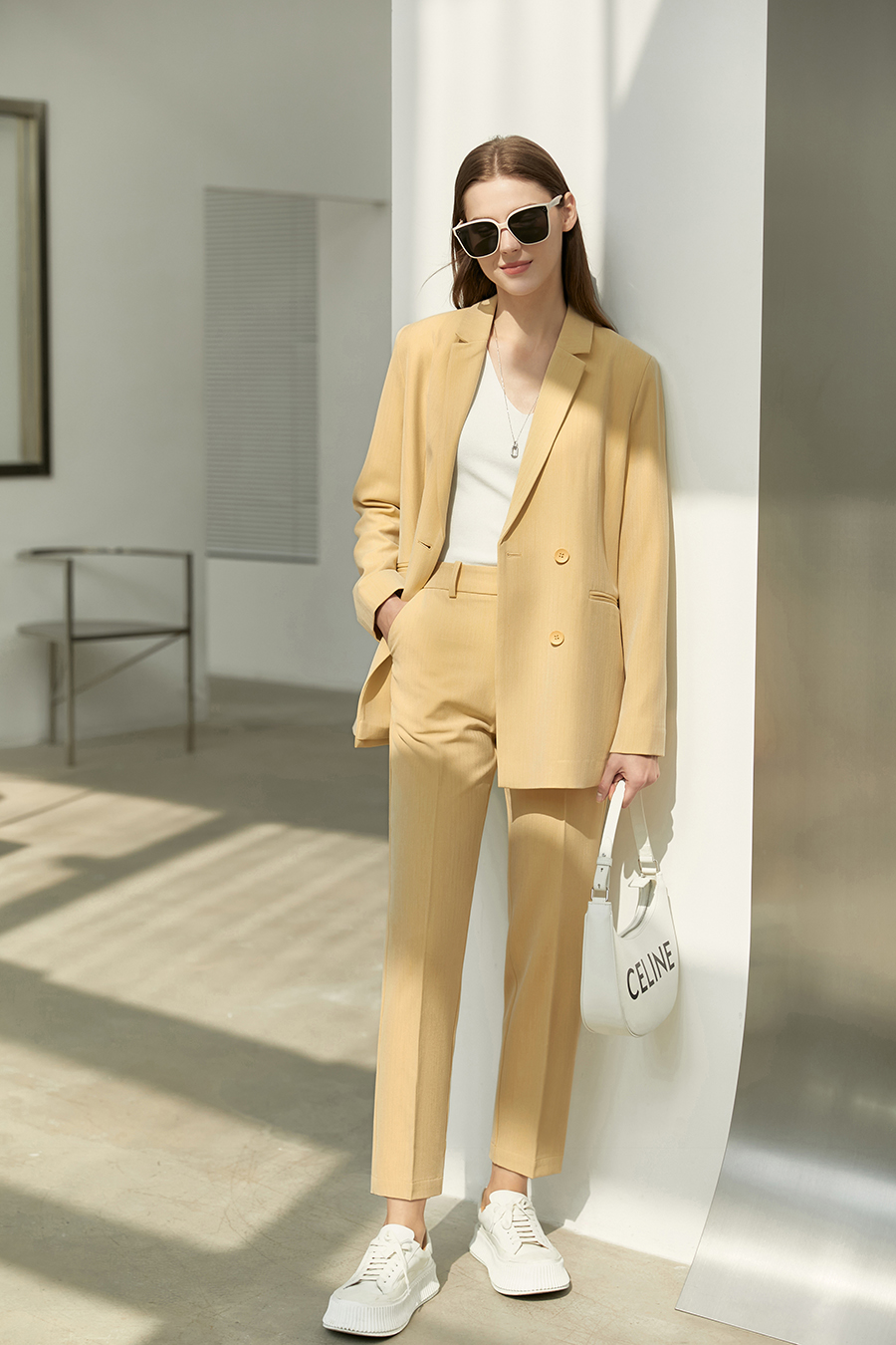 Suit Casual Nine - pants Set|AMII-AMII.com