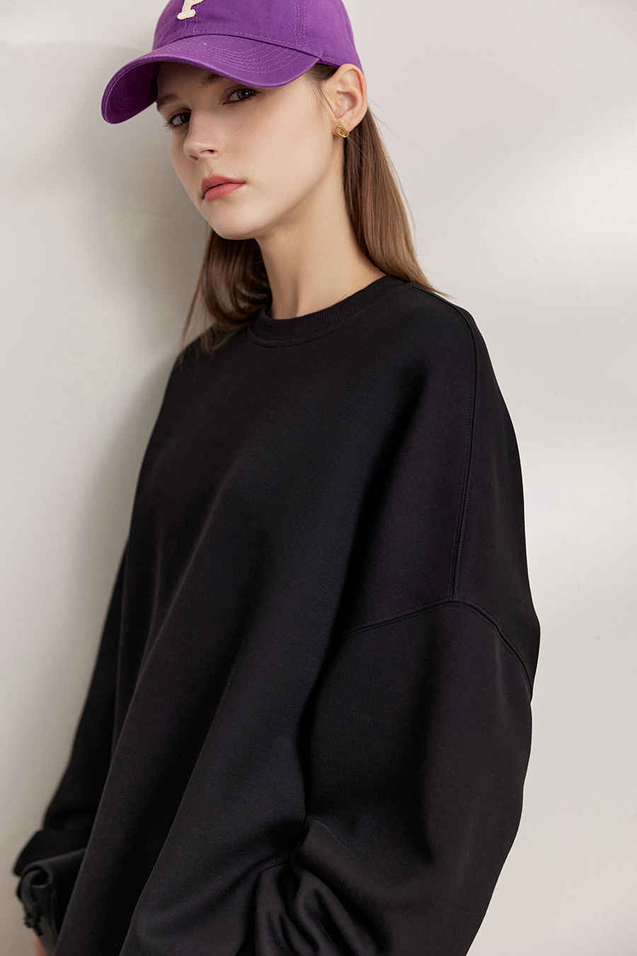 Air Cotton Sweatshirt & Bermuda Shorts Set