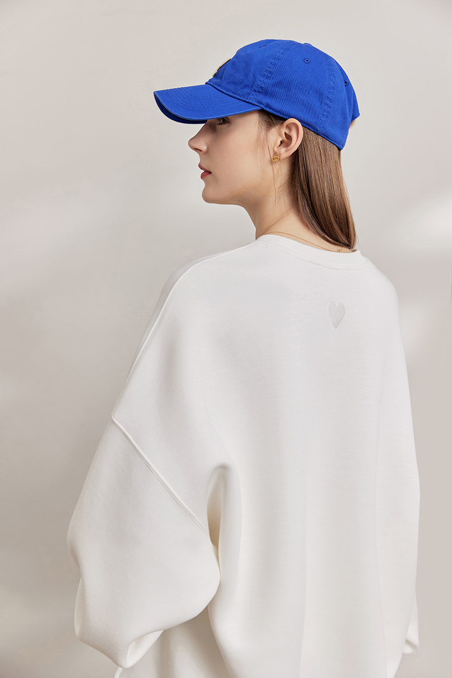 Air Cotton Sweatshirt & Bermuda Shorts Set