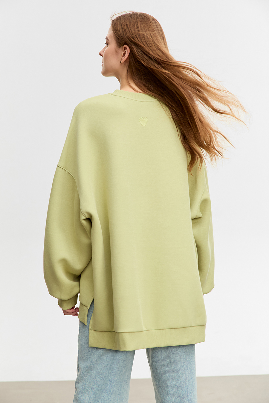 Air Cotton Sweatshirt & Bermuda Shorts Set