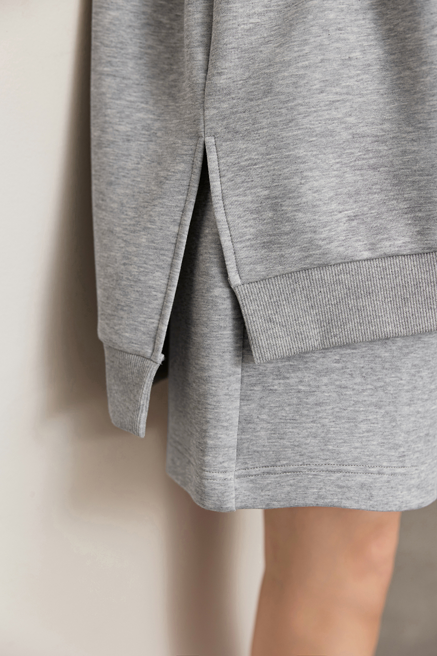 Air Cotton Sweatshirt & Bermuda Shorts Set