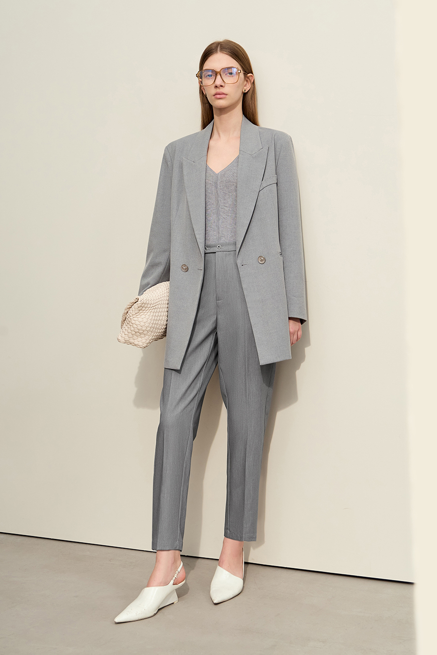 Commuting Tapered Casual Nine - pants|AMII-AMII.com