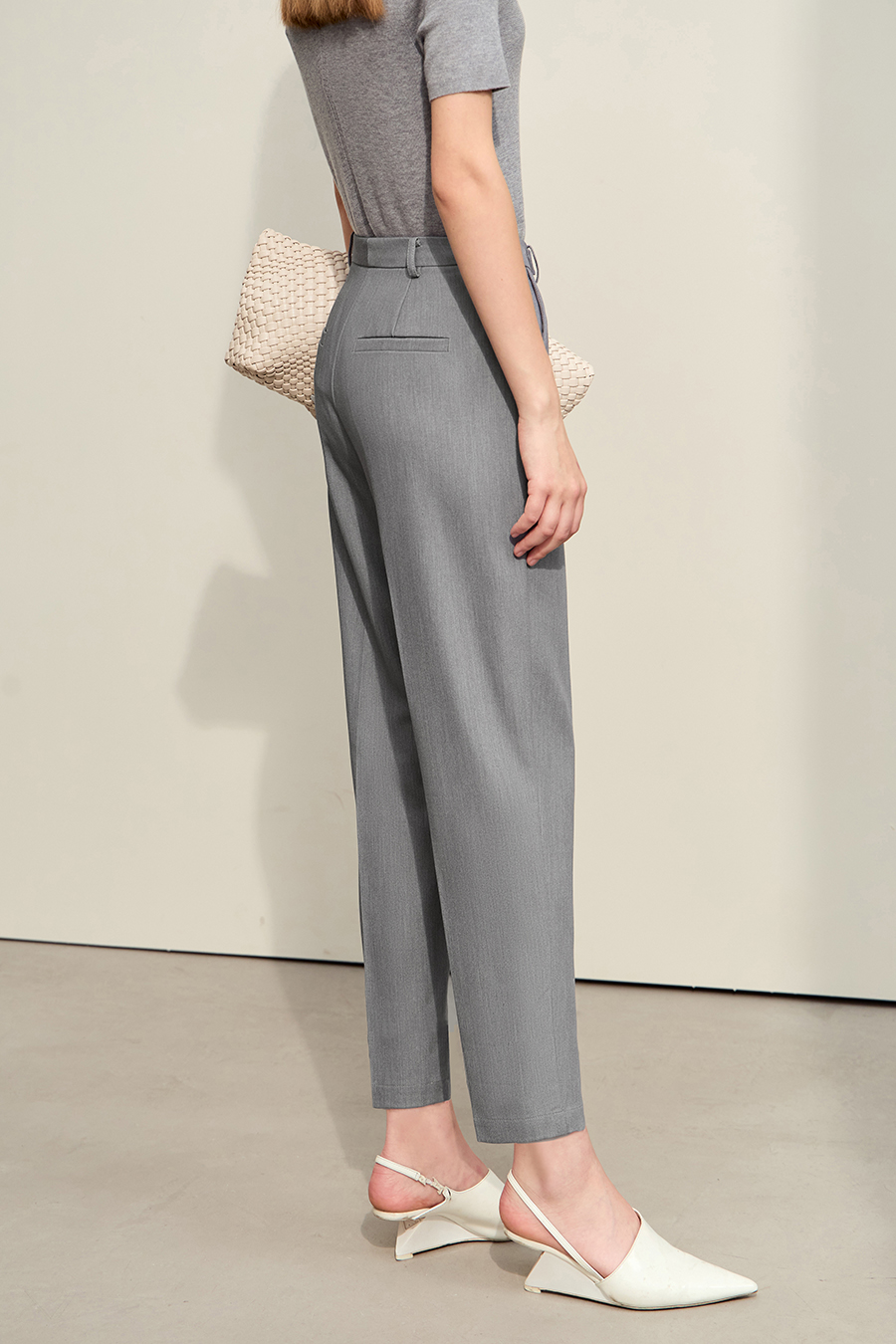 Commuting Tapered Casual Nine - pants|AMII-AMII.com