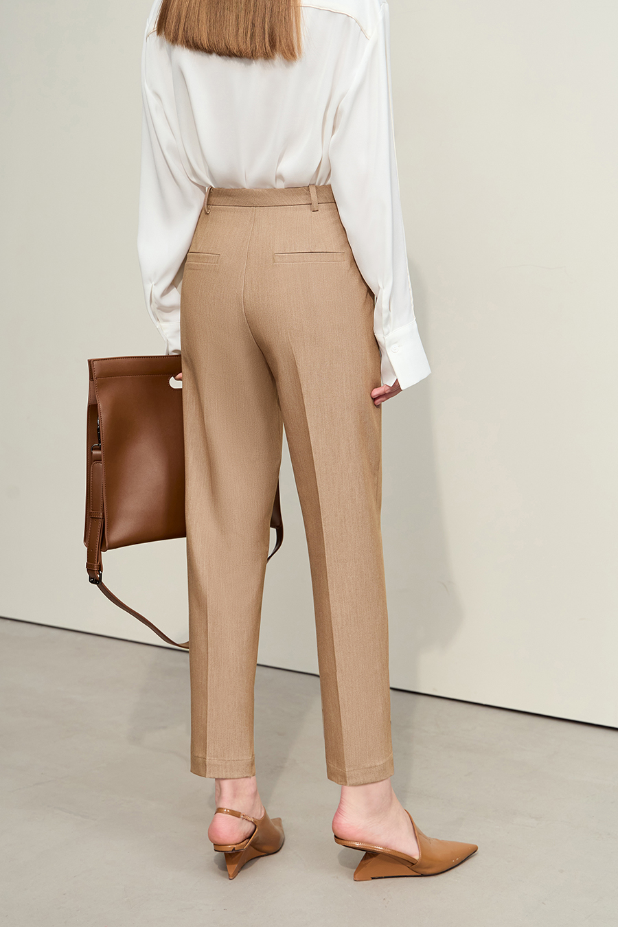 Commuting Tapered Casual Nine - pants|AMII-AMII.com