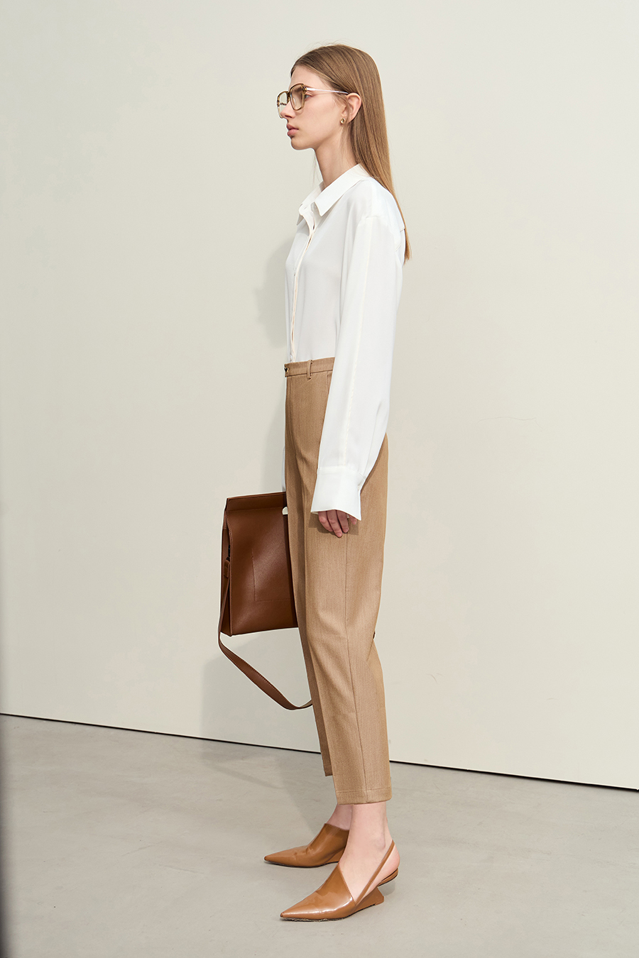 Commuting Tapered Casual Nine - pants|AMII-AMII.com