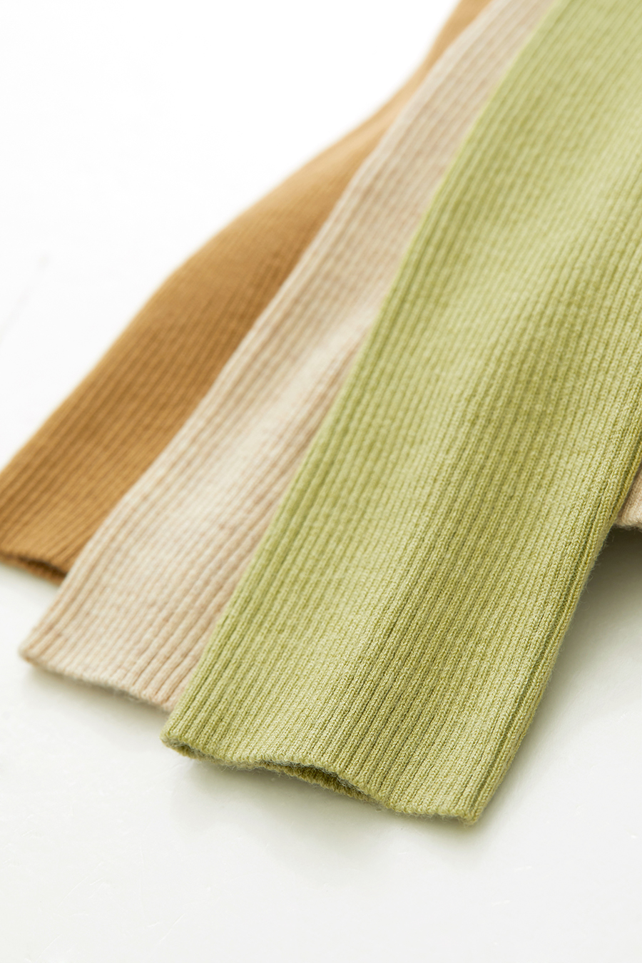 Mock Neck Ribbed Sweater|AMII-AMII.com