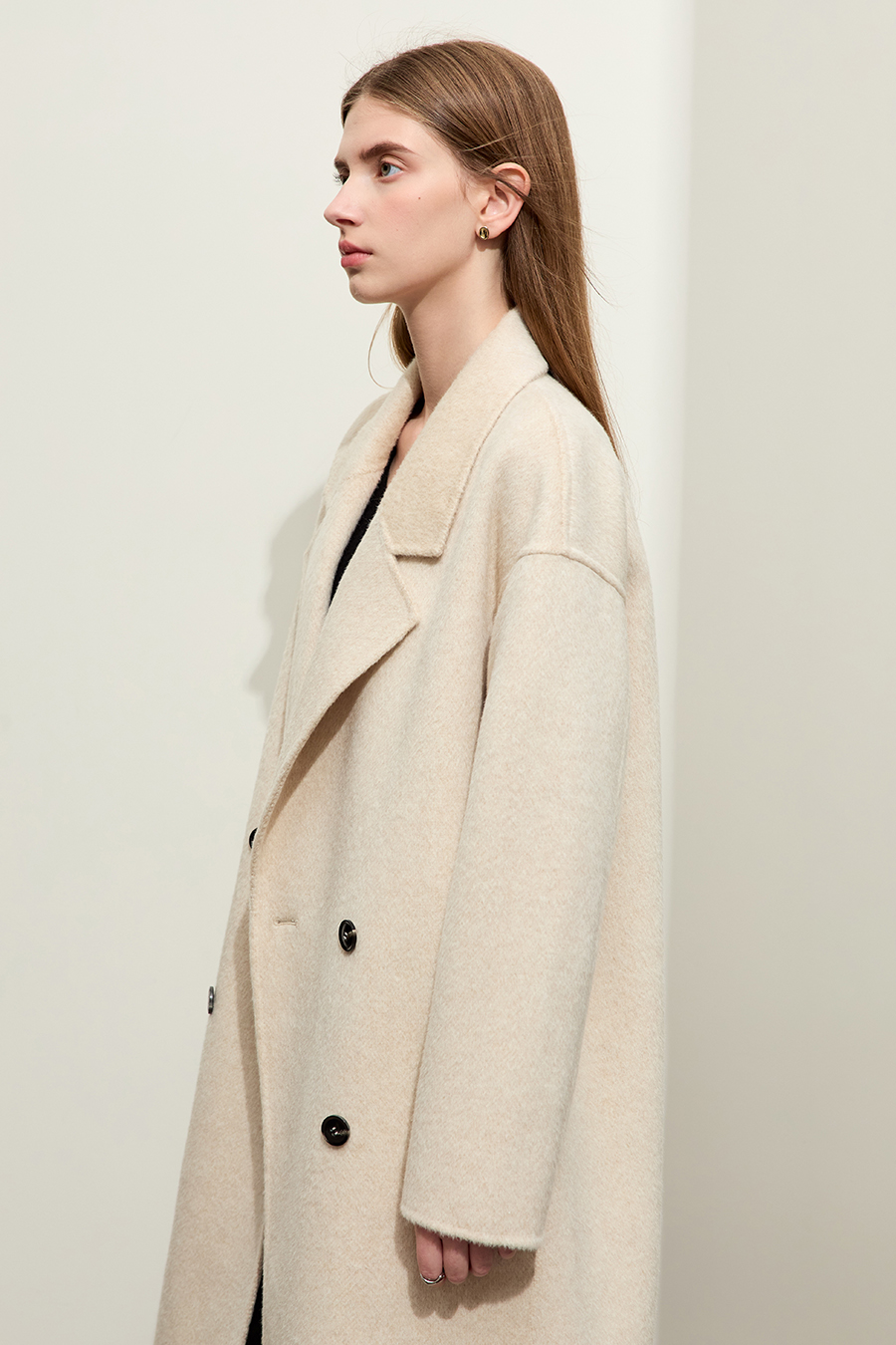 Alpaca Wool Double - faced Fabric|AMII-AMII.com