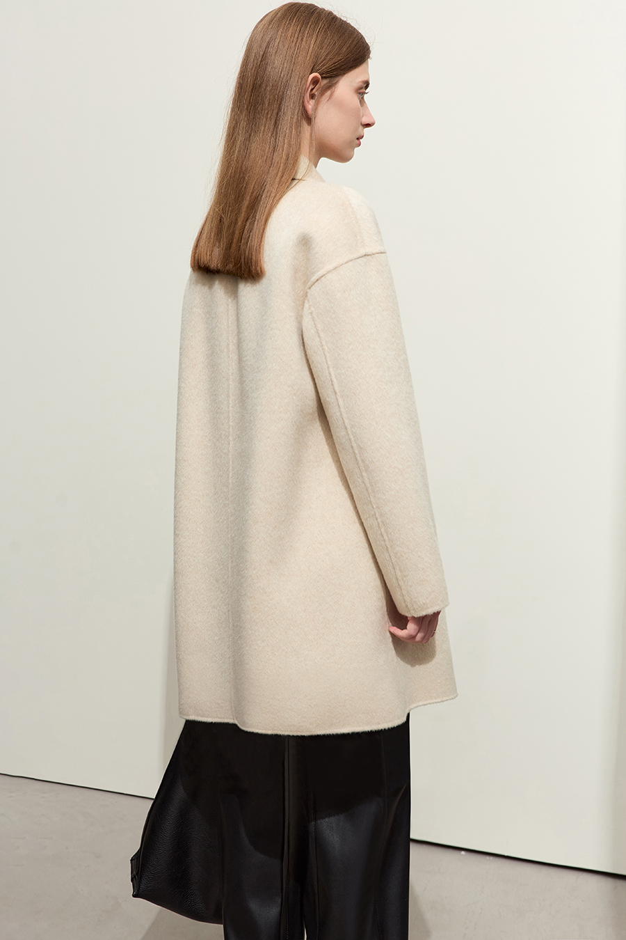 Alpaca Wool Double - faced Fabric|AMII-AMII.com