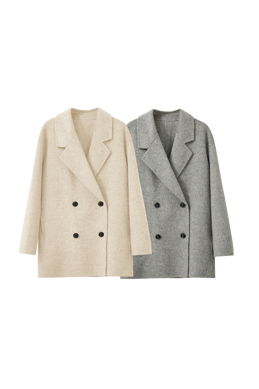 Alpaca Wool Double - faced Fabric|AMII-AMII.com