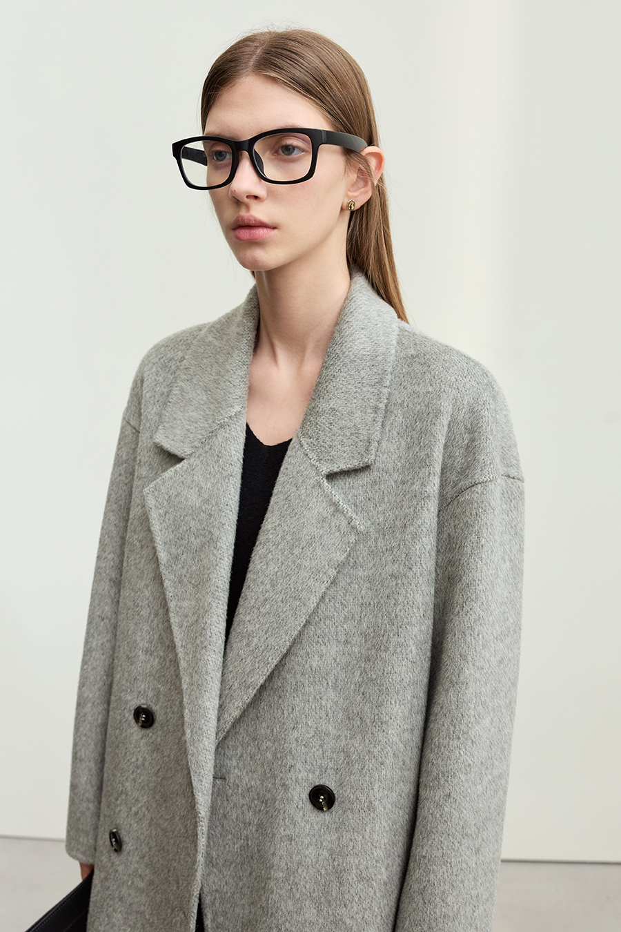 Alpaca Wool Double - faced Fabric|AMII-AMII.com