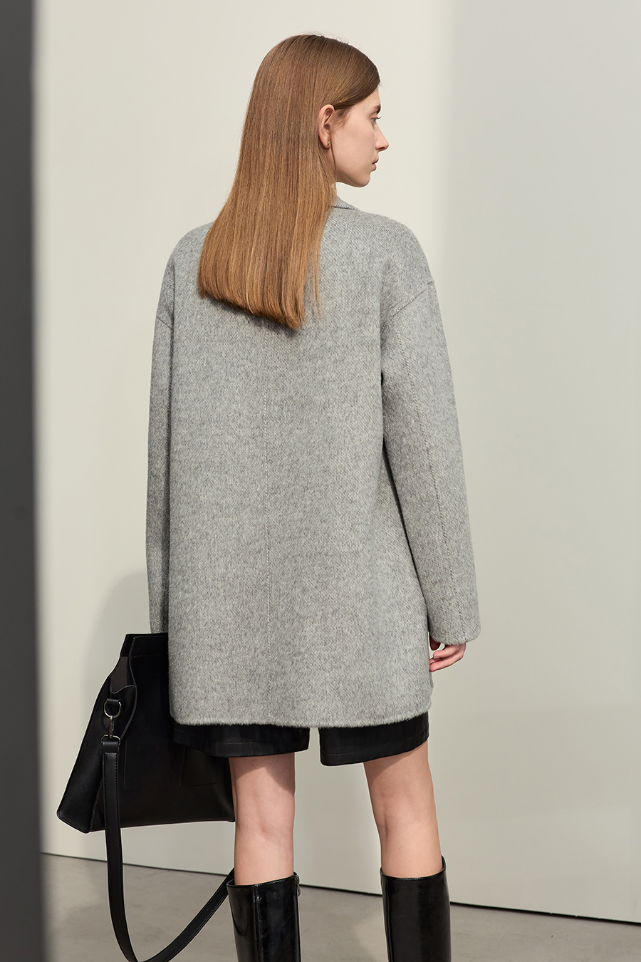 Alpaca Wool Double - faced Fabric|AMII-AMII.com