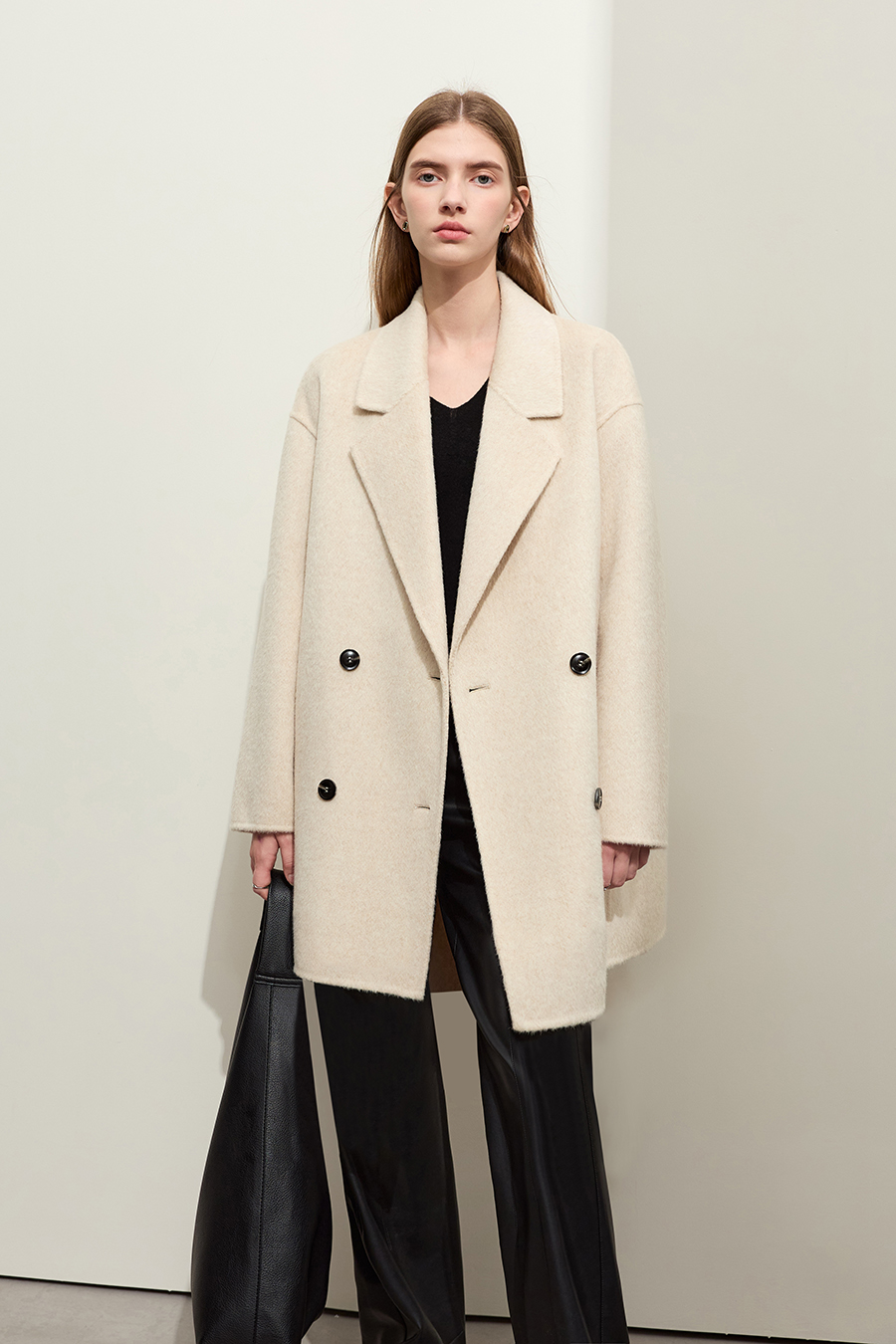 Alpaca Wool Double - faced Fabric|AMII-AMII.com