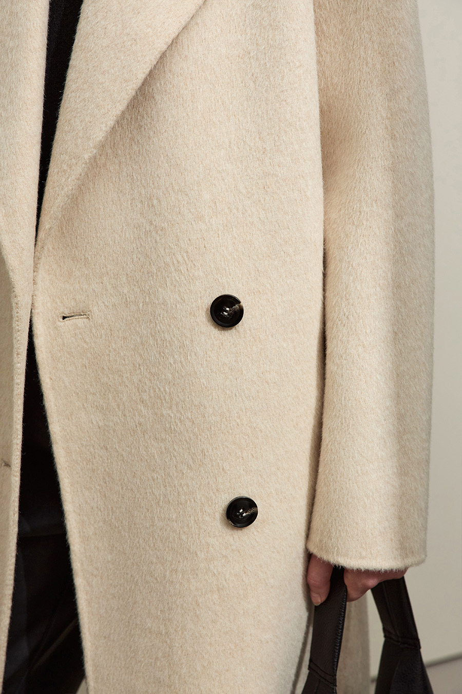 Alpaca Wool Double - faced Fabric|AMII-AMII.com