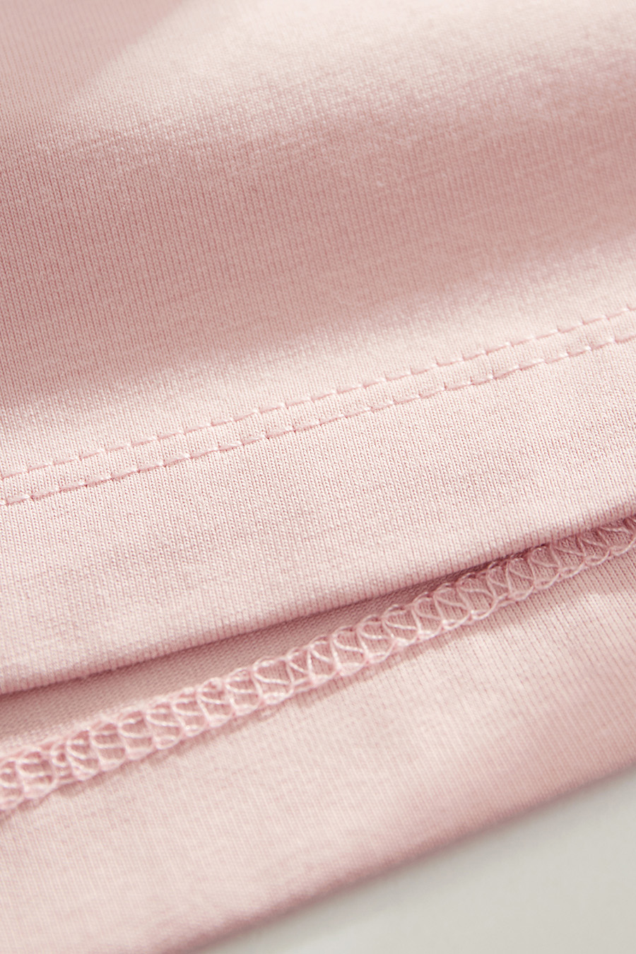 Little Bear Embroidered Ice Porcelain Cotton T - Shirt|AMII-AMII.com