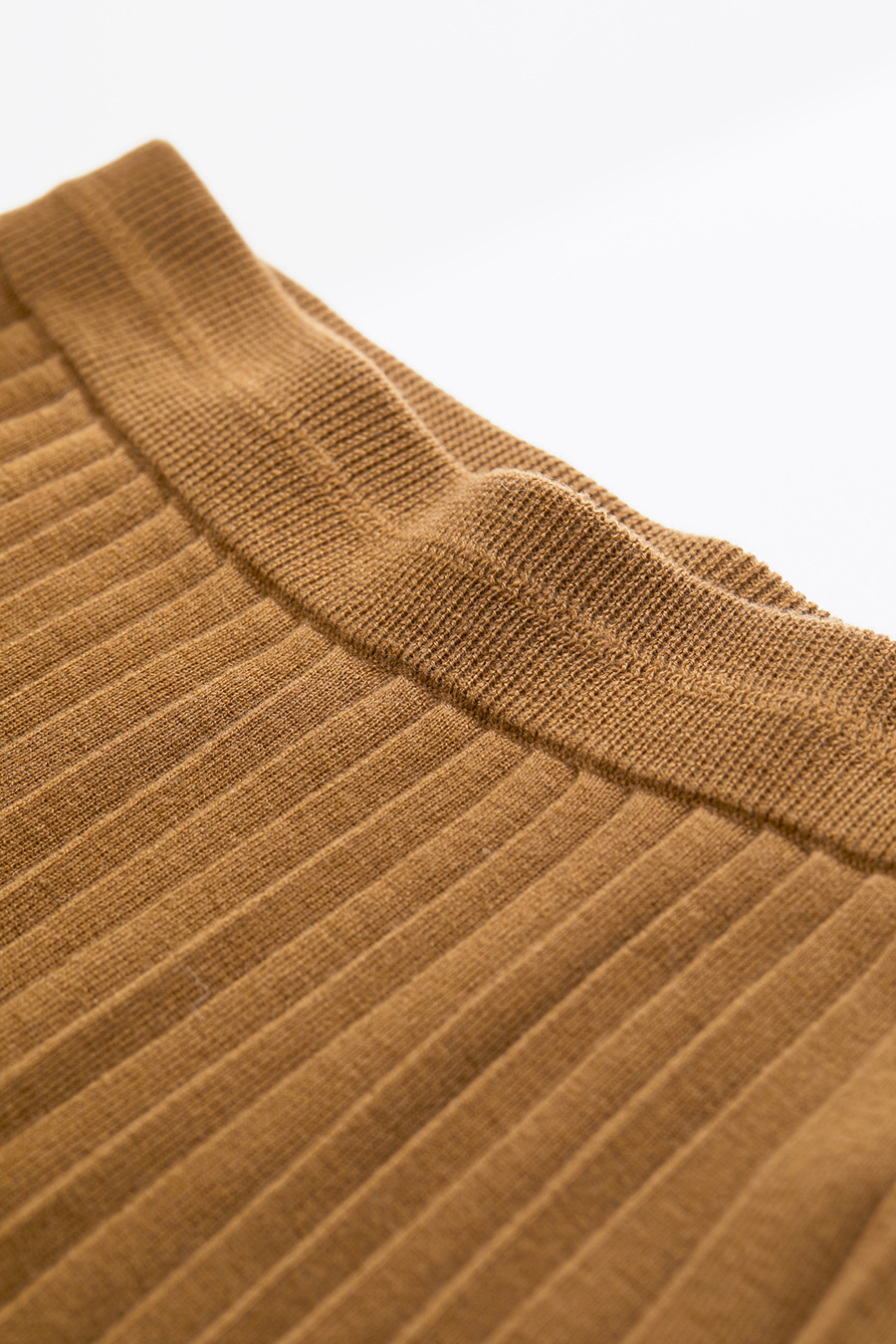 Knitted Pleated Skirt|AMII-AMII.com