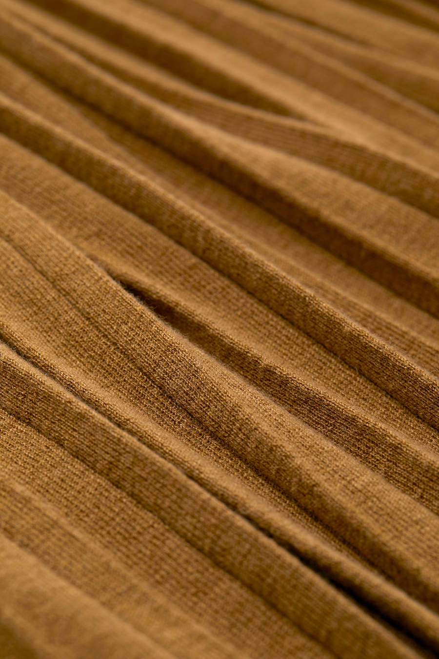 Knitted Pleated Skirt|AMII-AMII.com