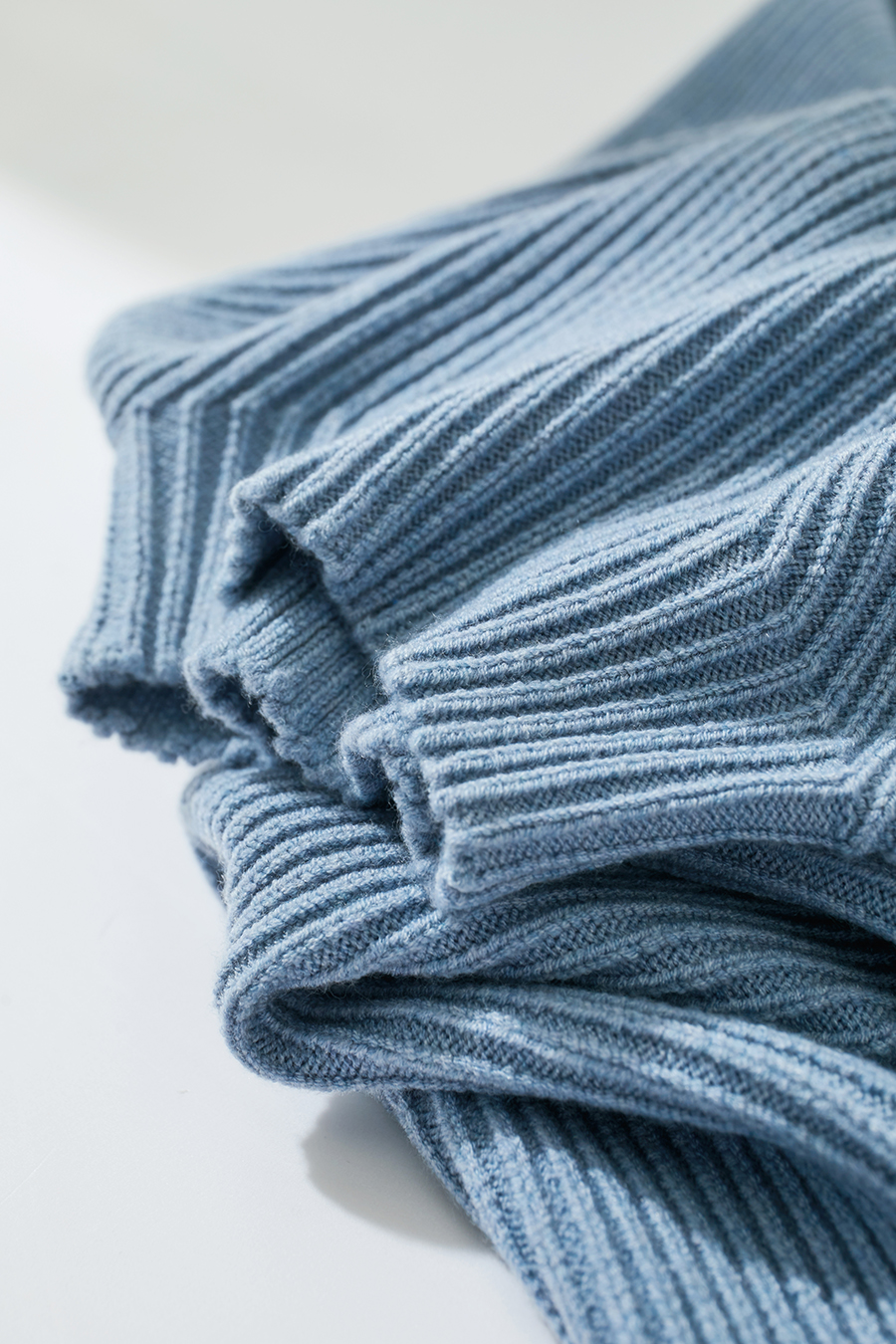 Mock Neck Lantern Sleeve Sweater|AMII-AMII.com