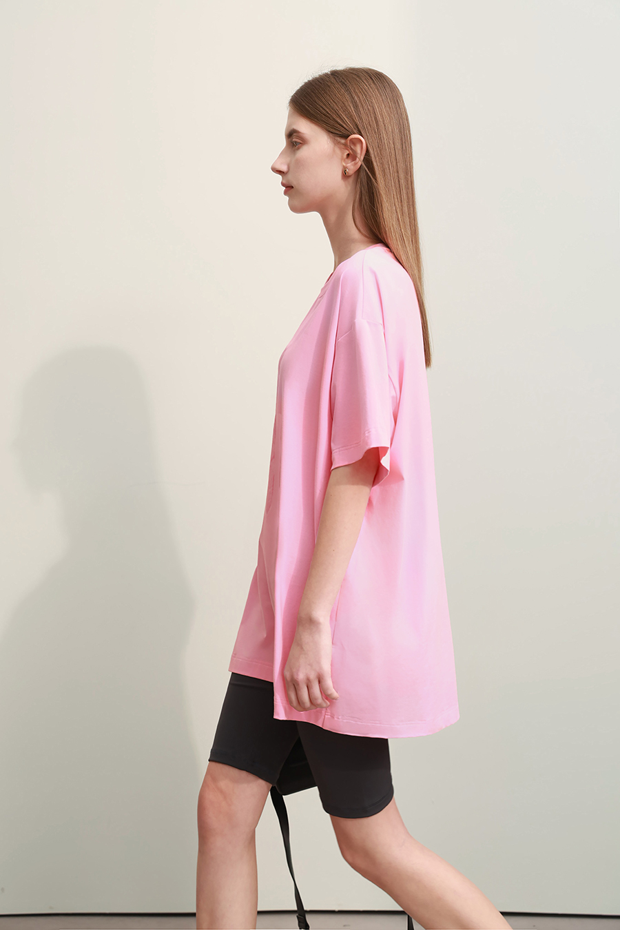 Hyaluronic acid fabric tee with bear print|AMII