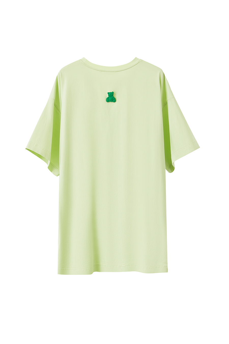 Hyaluronic acid fabric tee with bear print|AMII
