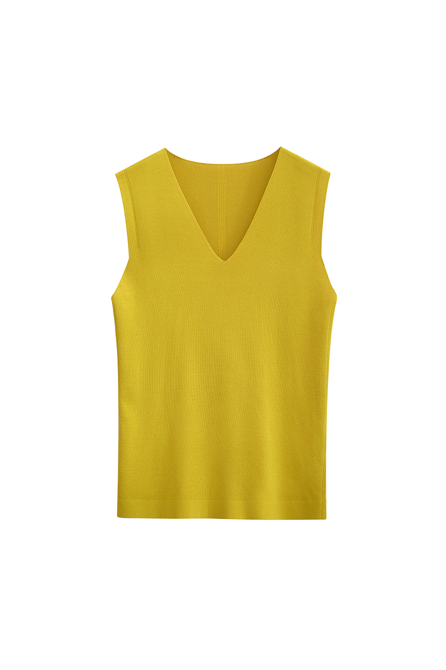 Bifilar Yarn V - Neck Slim Camisole|AMII-AMII.com