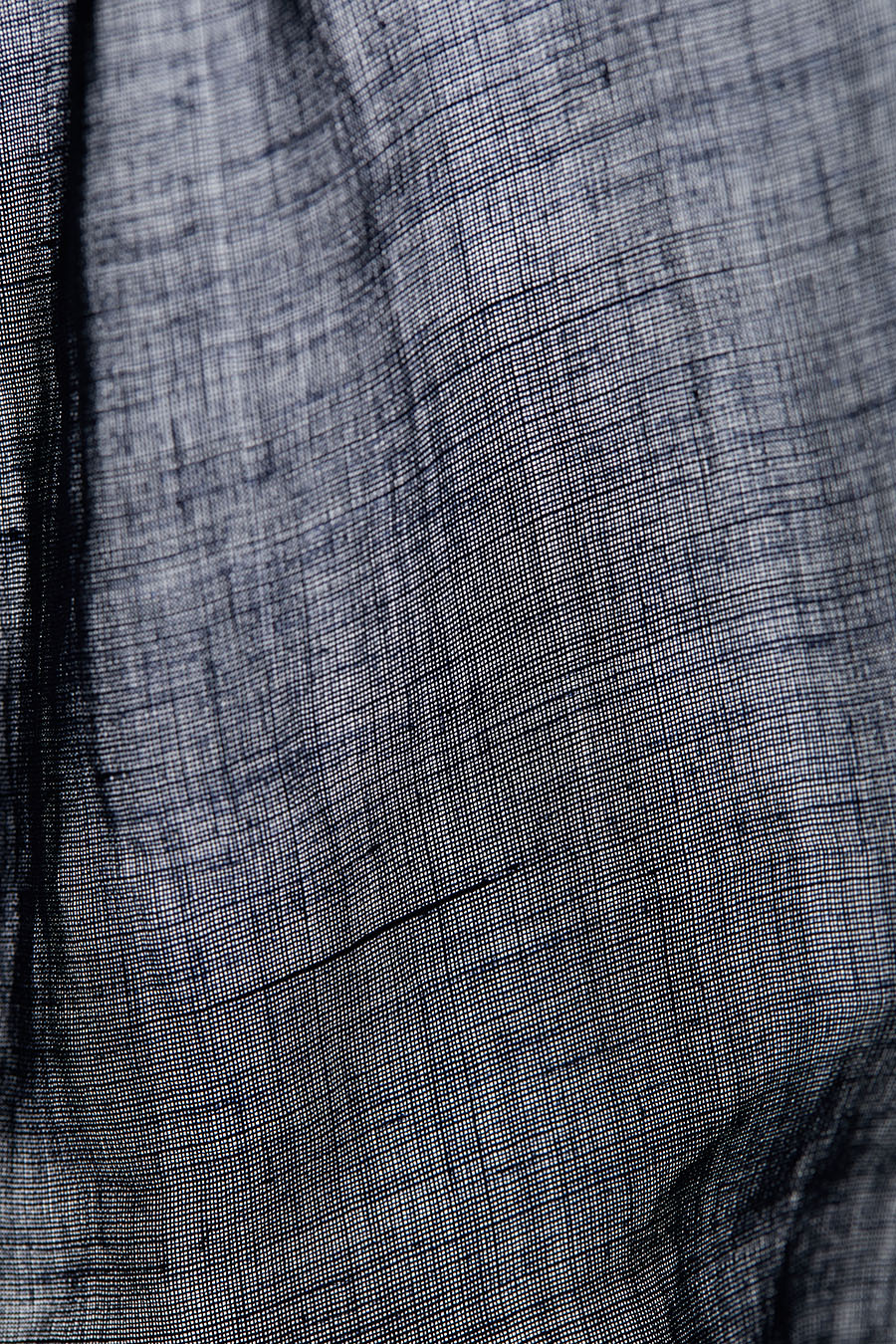 Belted Linen & Ramie Dress