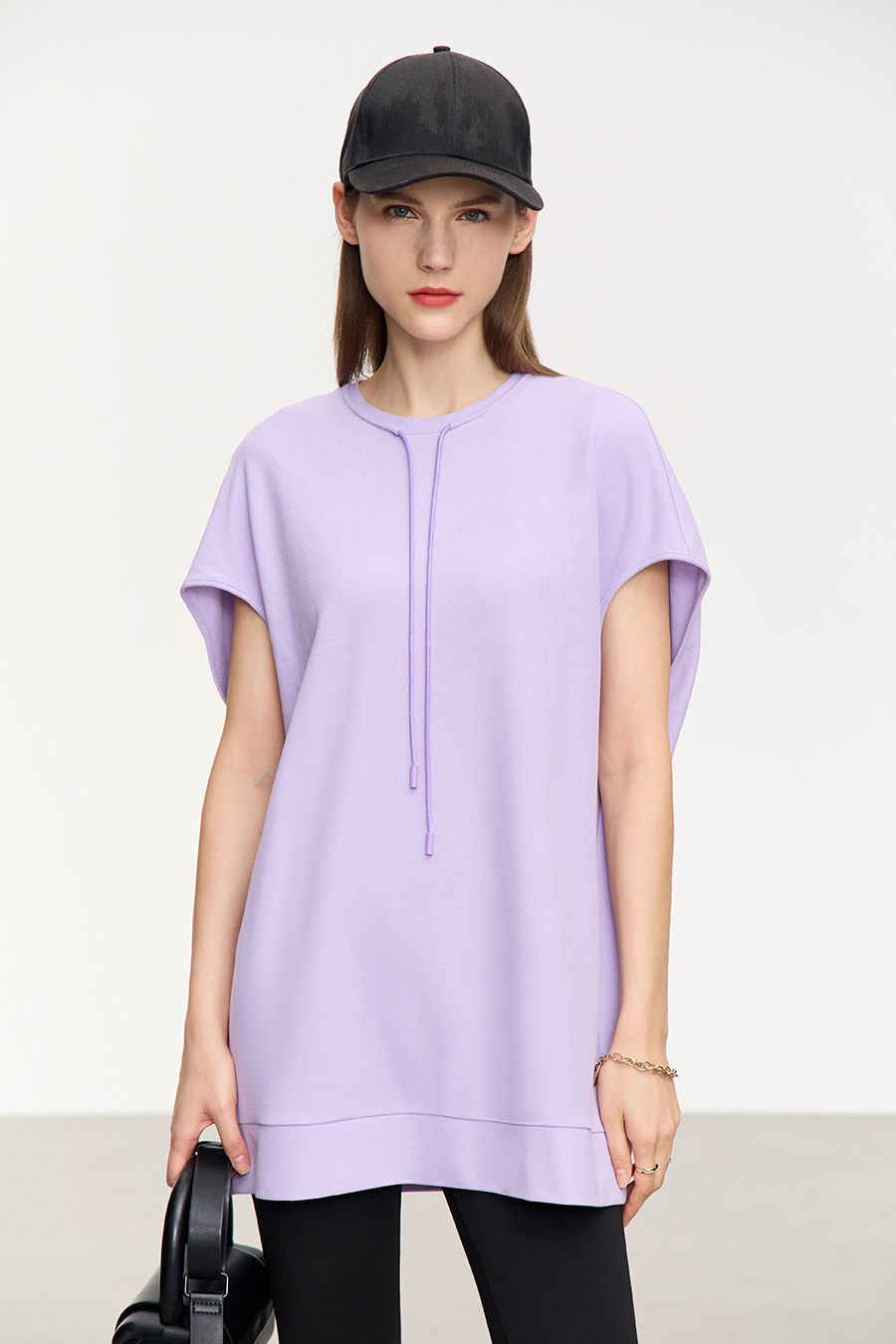 Cool Quick-dry Drawstring T-shirt