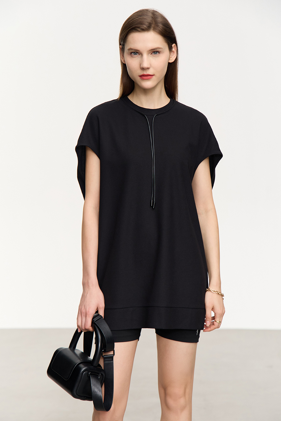 Cool Quick-dry Drawstring T-shirt