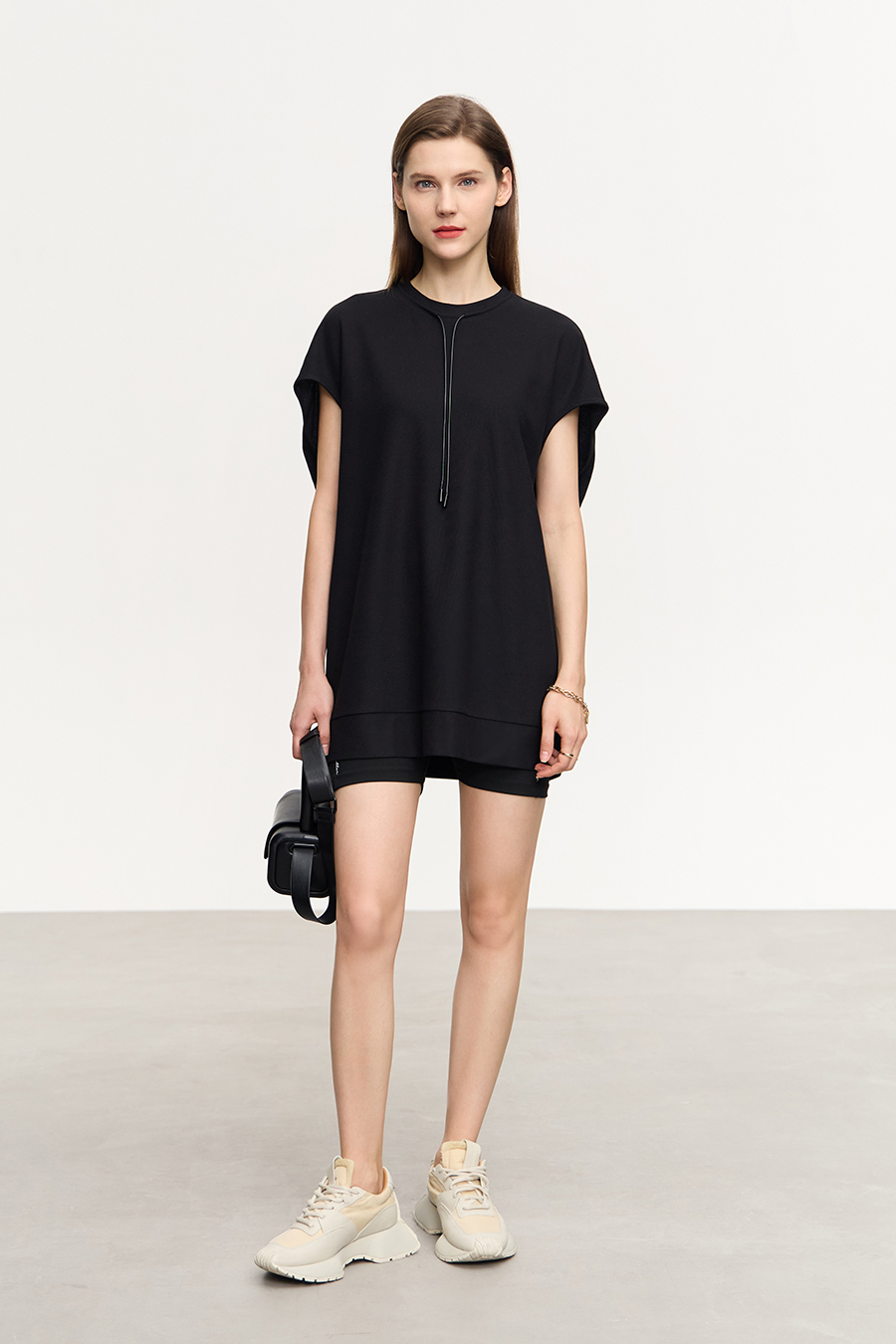 Cool Quick-dry Drawstring T-shirt