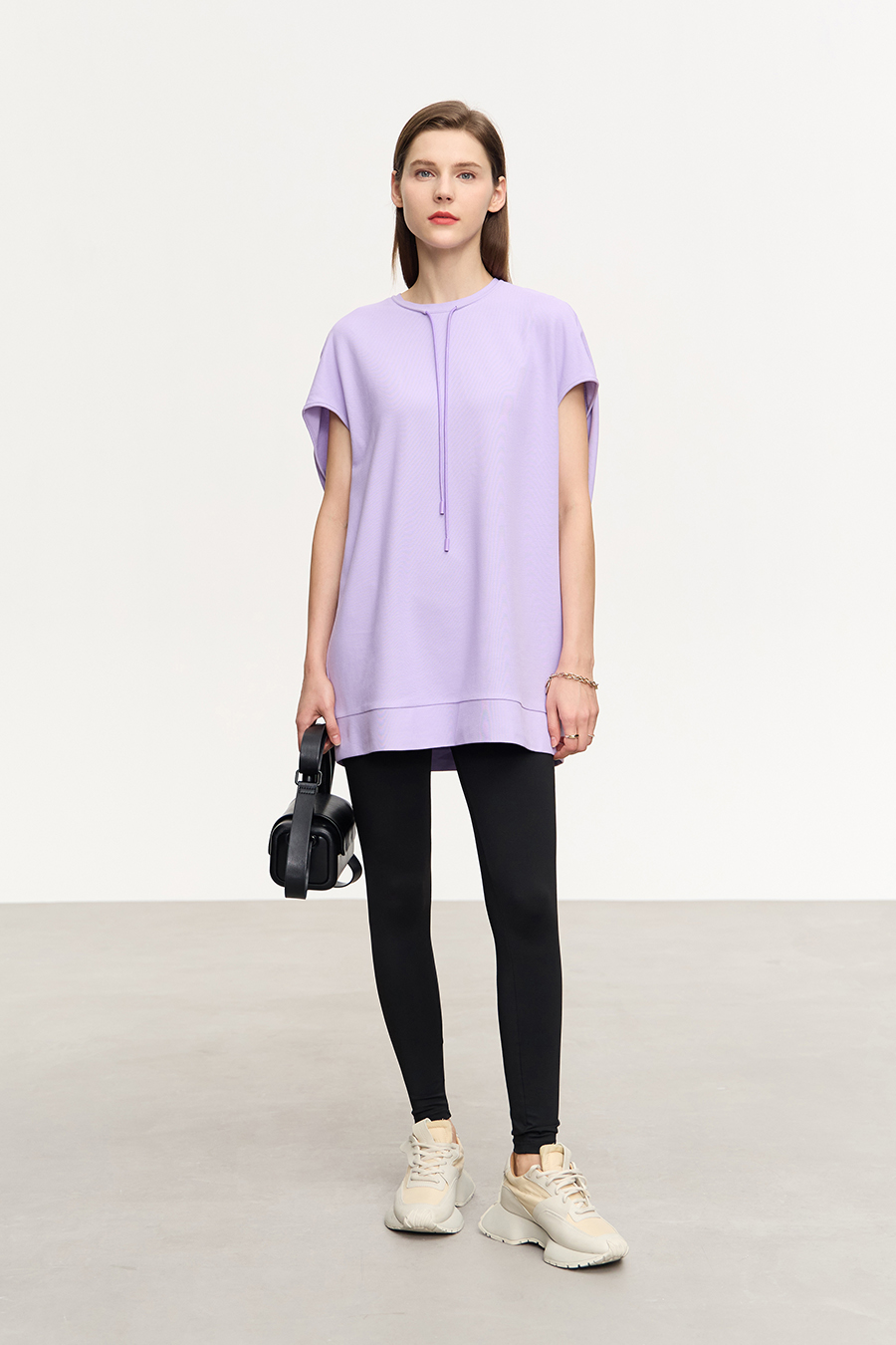 Cool Quick-dry Drawstring T-shirt