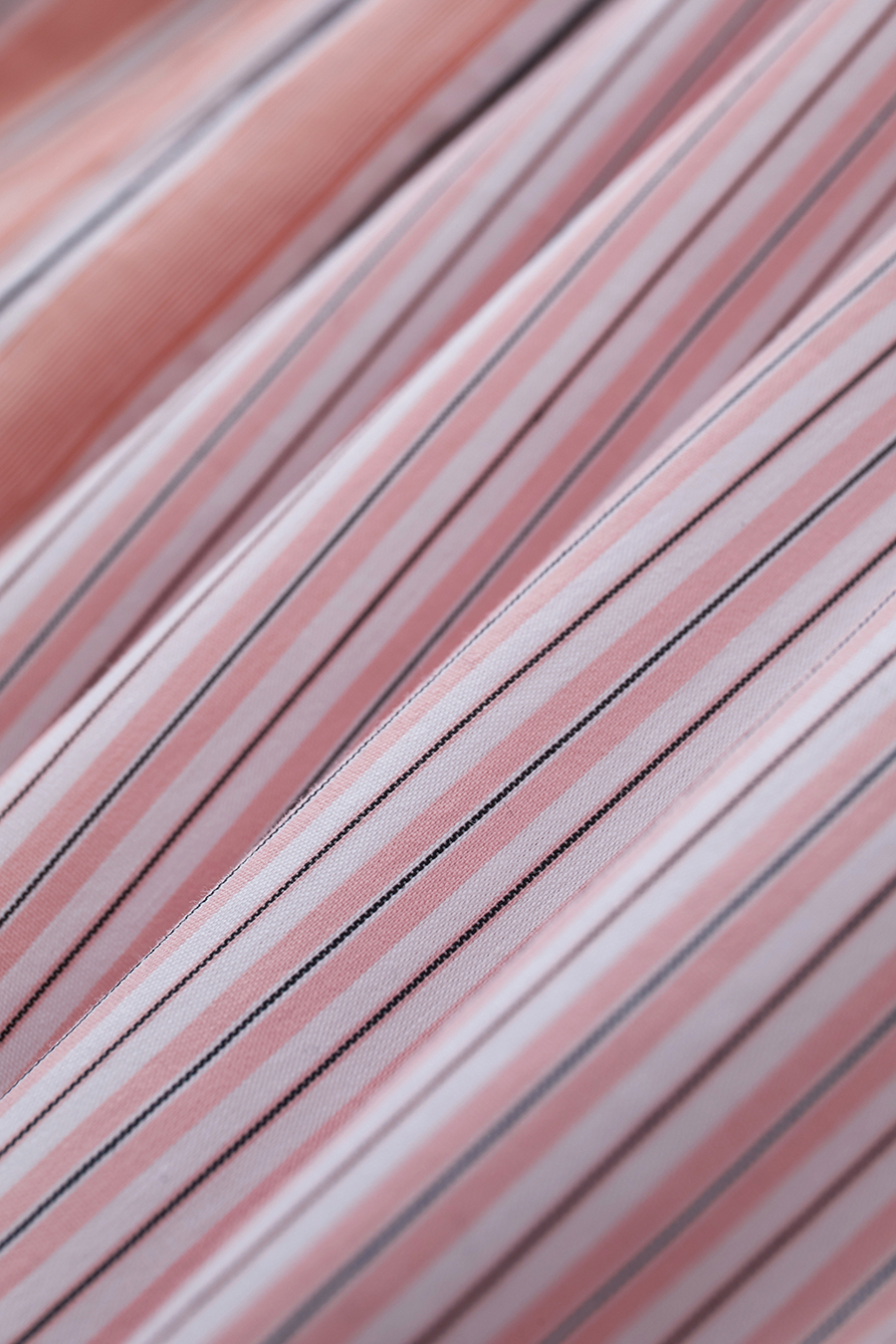 Letter Striped Drop-shoulder Shirt