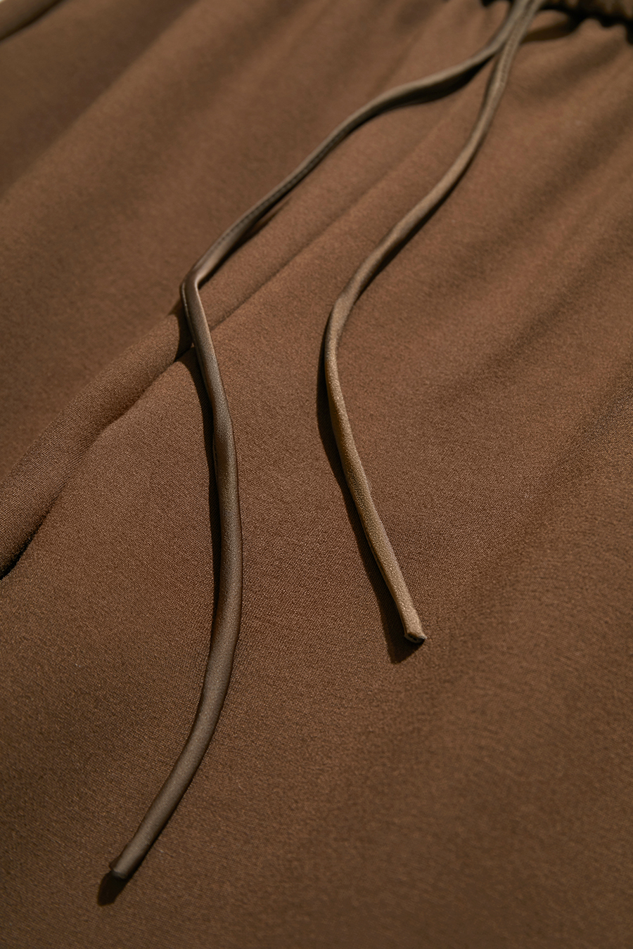 Belted Straight Leg Casual Long Pants|AMII-AMII.com