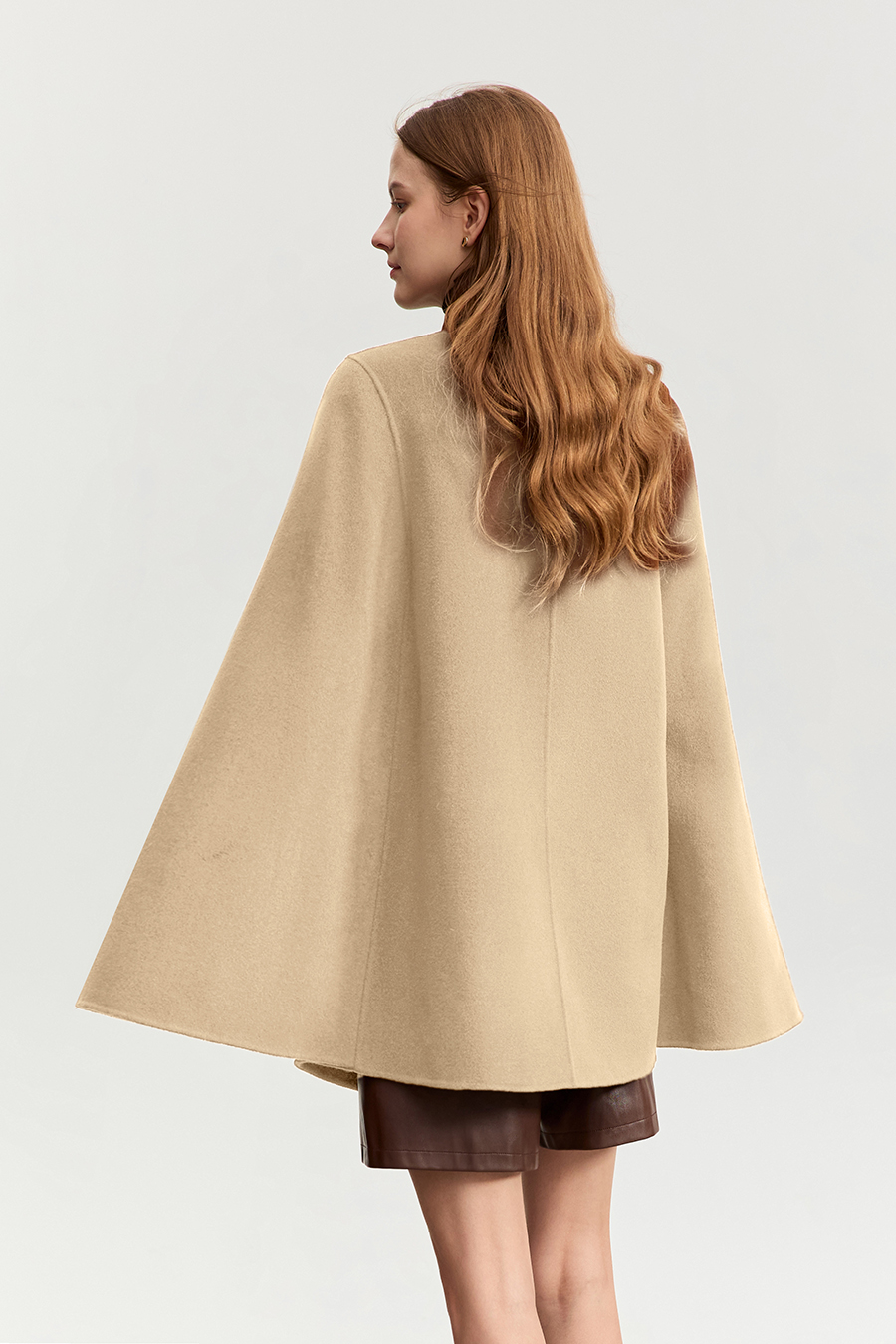 Belted Wool Double - faced Fabric|AMII-AMII.com