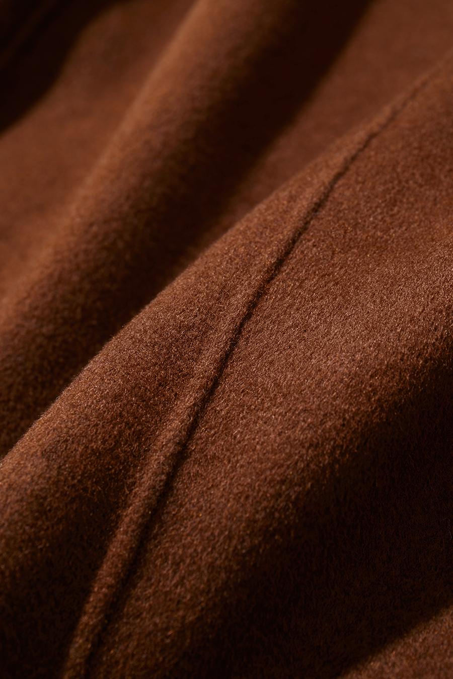 Belted Wool Double - faced Fabric|AMII-AMII.com