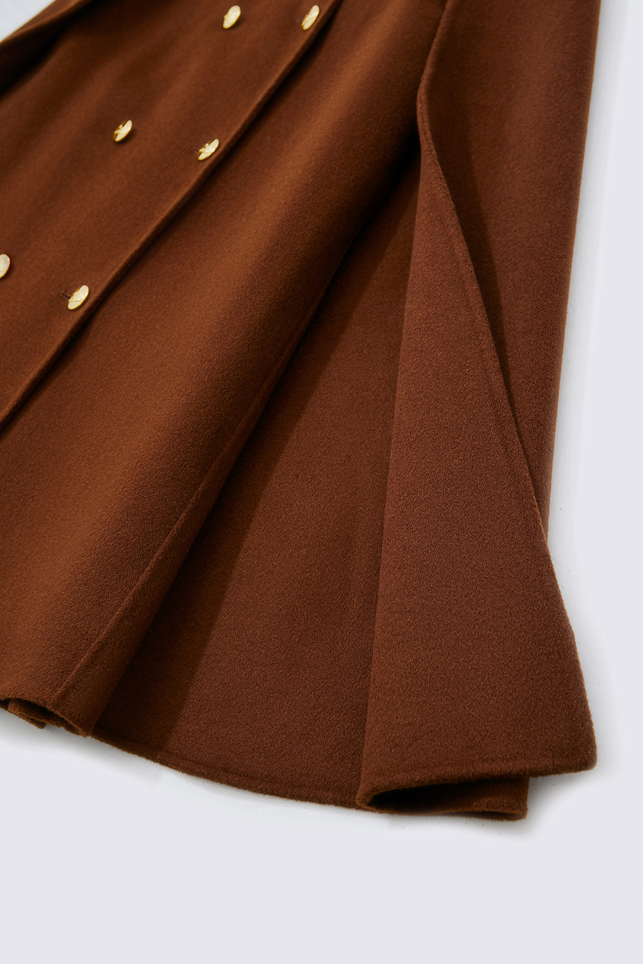 Belted Wool Double - faced Fabric|AMII-AMII.com