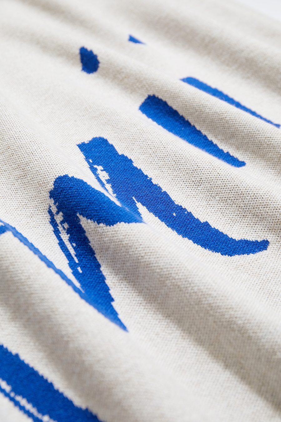 Color Block Jacquard Knit Midi Skirt|AMII-AMII.com