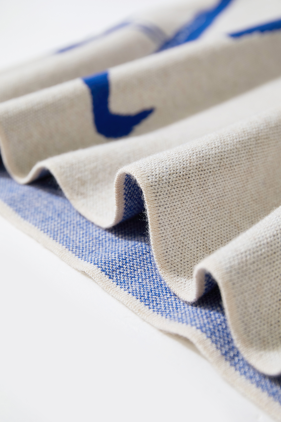 Color Block Jacquard Knit Midi Skirt|AMII-AMII.com