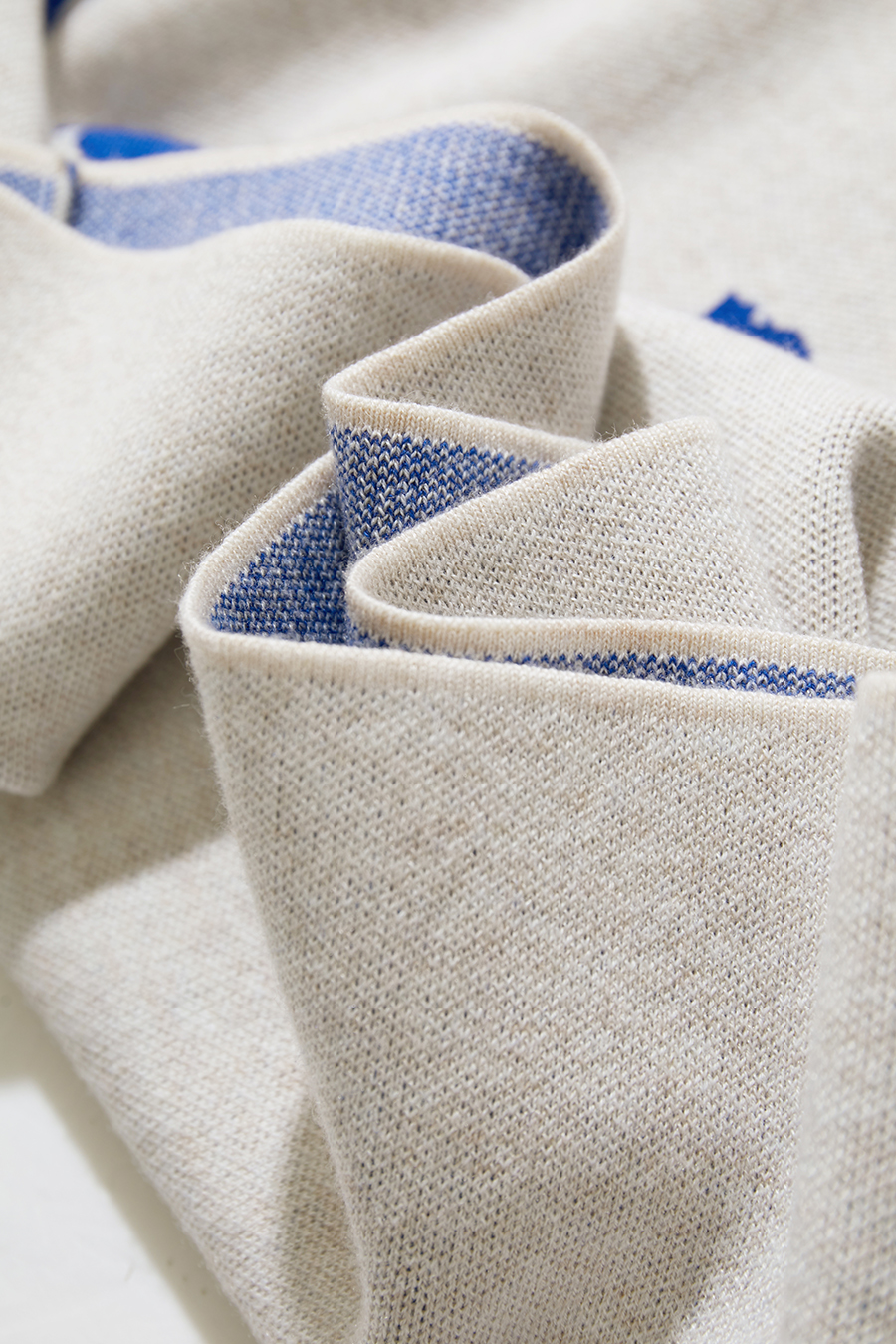 Color Block Jacquard Knit Midi Skirt|AMII-AMII.com