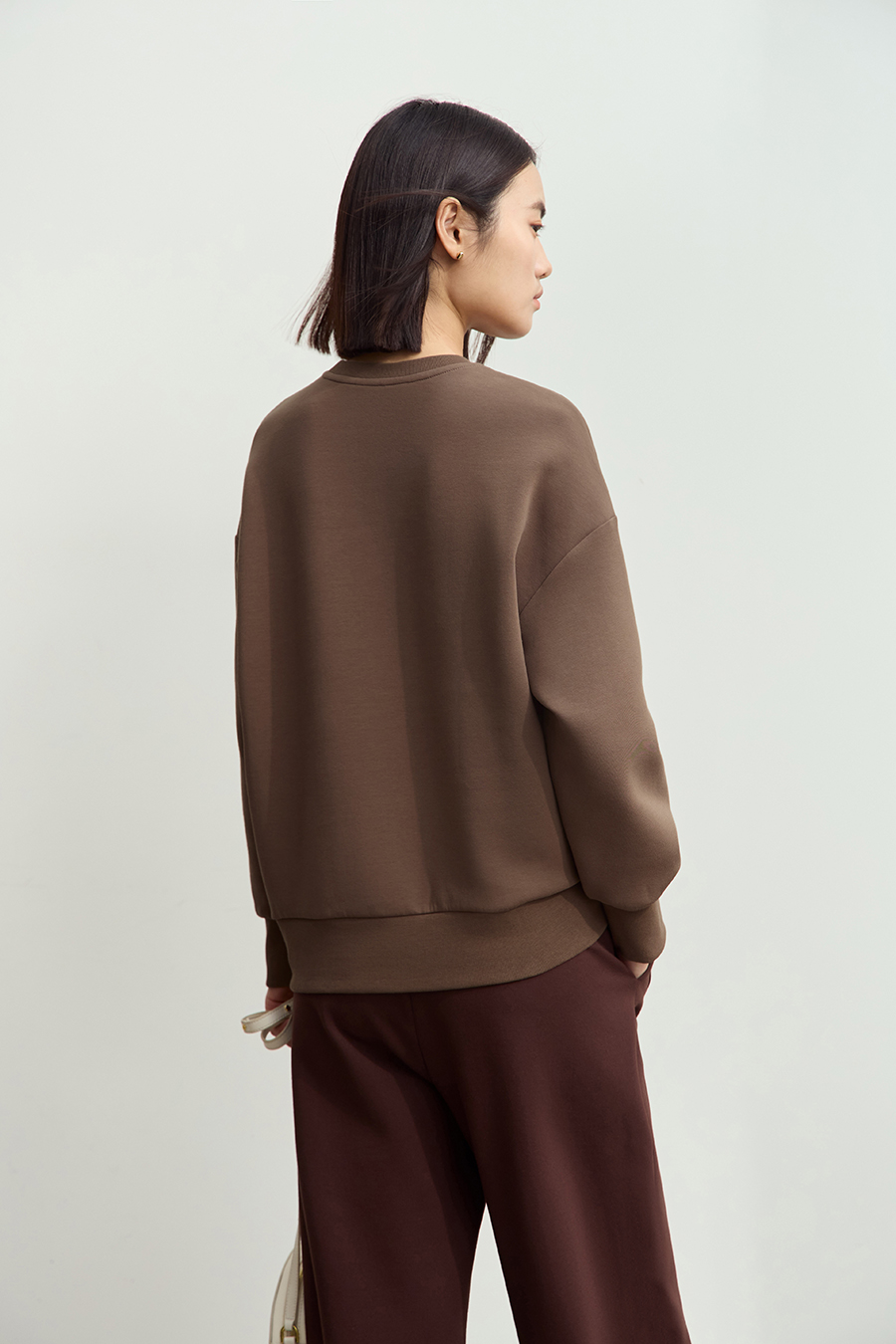 Printed Air Layer Sweatshirt|AMII-AMII.com