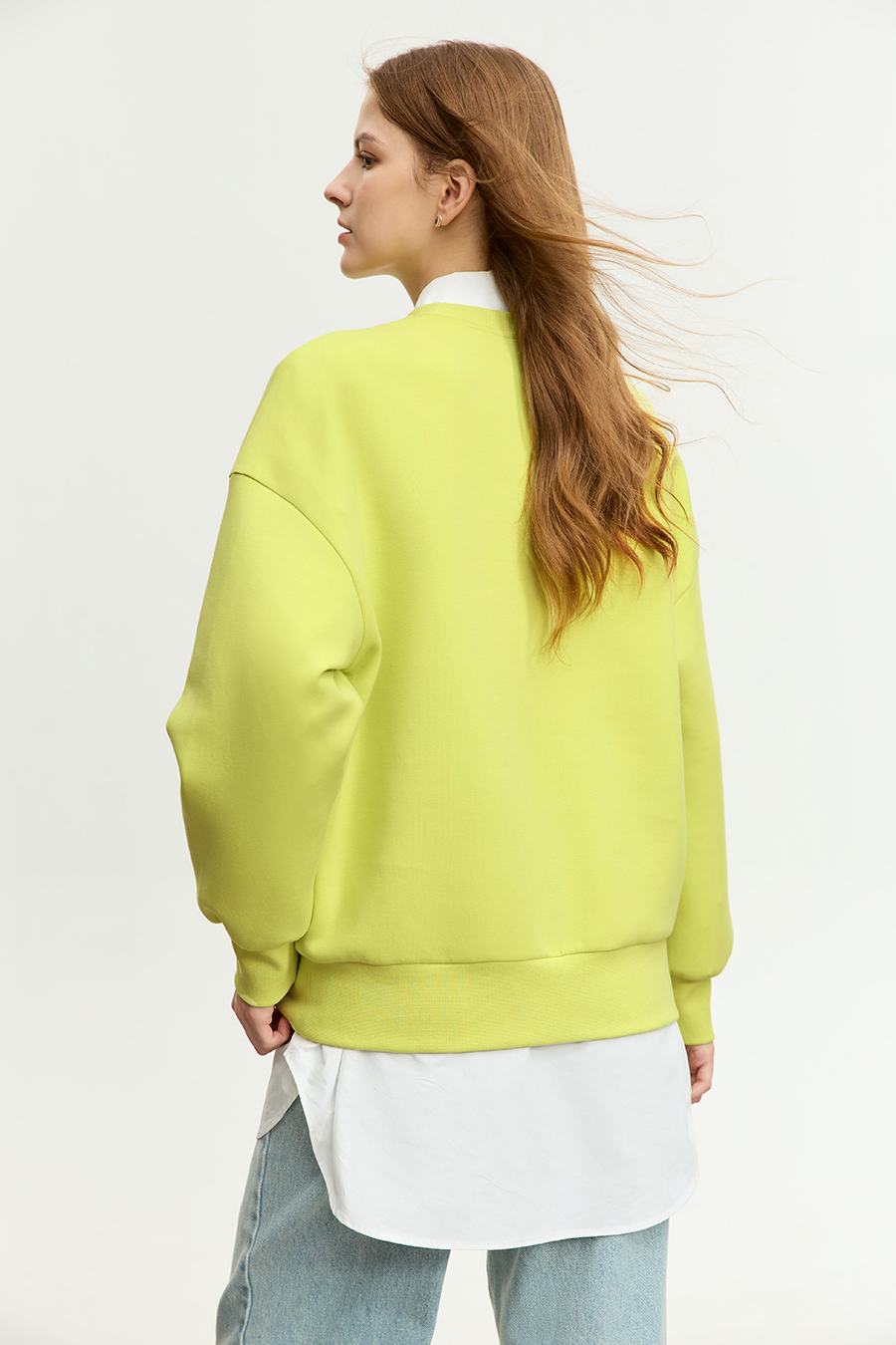 Printed Air Layer Sweatshirt|AMII-AMII.com